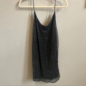 Sparkly Spaghetti Strap Cocktail Dress, Medium